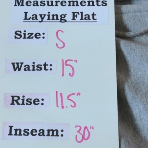 Oyster Guy Might Gray Zip Pocket Drawstring Waist Joggers size Small - Picture 9 of 9